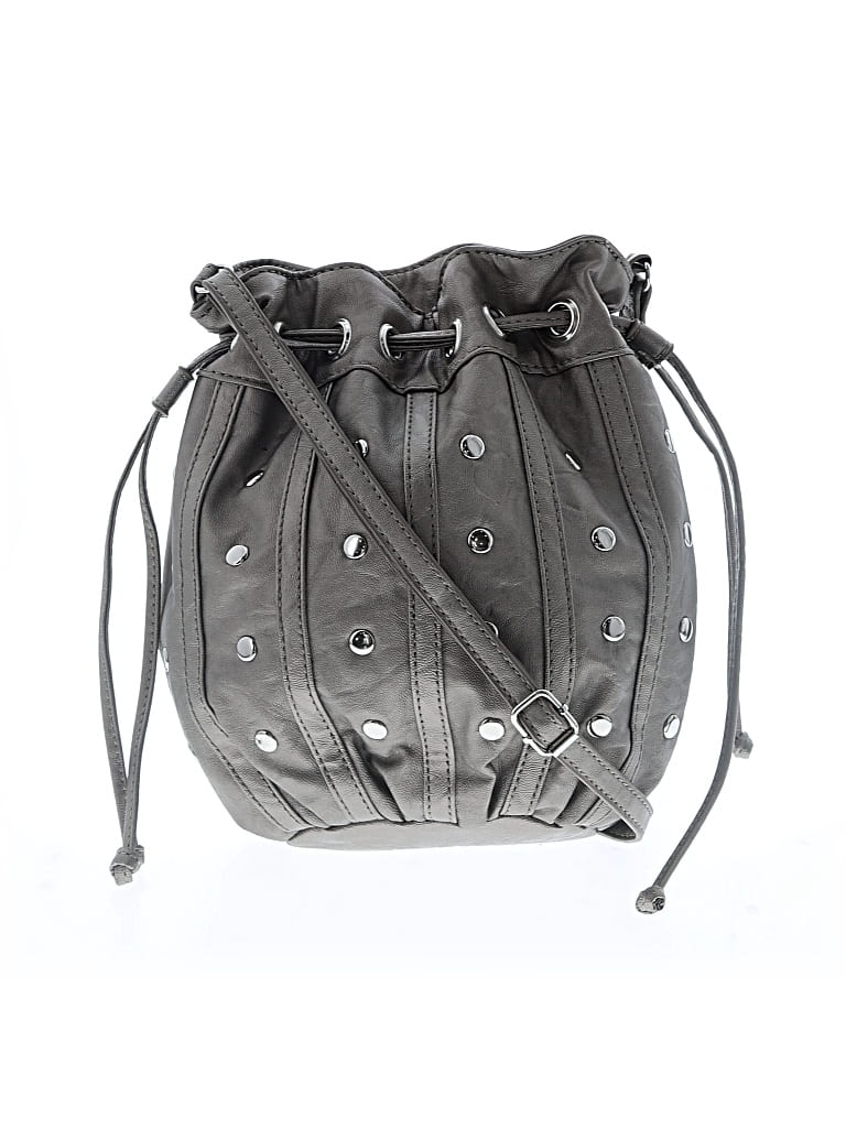 Pre-owned Bueno Bucket Bag In Gold