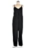 Shein 100% Polyester Solid Black Jumpsuit Size L - photo 1