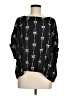 ee:some 100% Polyester Black 3/4 Sleeve Blouse Size M - photo 1