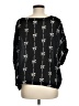 ee:some 100% Polyester Black 3/4 Sleeve Blouse Size M - photo 2