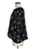 ee:some 100% Polyester Black 3/4 Sleeve Blouse Size M - photo 5