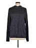 Zella 100% Polyester Gray Long Sleeve Turtleneck Size L - photo 1