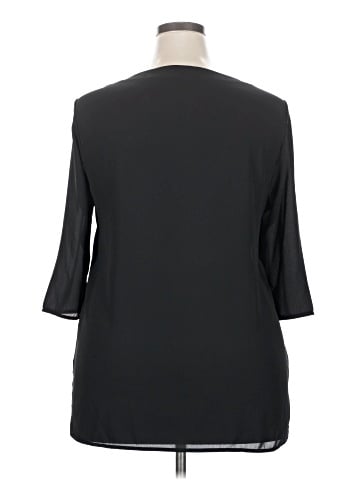 Hug 3/4 Sleeve Blouse (view 2)