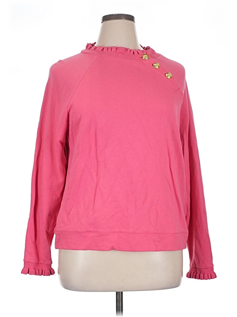 Pre-owned Talbots Sweatshirt In Pink