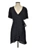 Sanctuary 100% Rayon Polka Dots Black Casual Dress Size 0 - photo 1