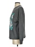 Unbranded 100% Polyester Graphic Gray Sweatshirt Size S - photo 5