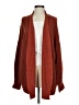 Sleeping On Snow Orange Cardigan Size XS - photo 1