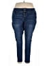 ROYALTY Solid Blue Jeans Size 22 (estimated) - photo 1