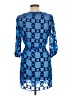 Hale Bob Blue 3/4 Sleeve Blouse Size L - photo 2
