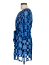 Hale Bob Blue 3/4 Sleeve Blouse Size L - photo 5
