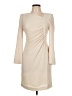 Mojo. S. Phine Solid Ivory Cocktail Dress Size L (estimated) - photo 1