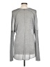 Dolce Cabo Gray Long Sleeve Top Size L - photo 2