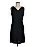 Coldwater Creek 100% Polyester Solid Black Cocktail Dress Size 6 - photo 1