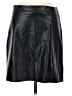 Old Navy 100% Polyester Black Faux Leather Skirt Size M - photo 1