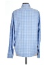 UNTUCKit Checkered-gingham Blue Long Sleeve Button-Down Shirt Size L - photo 2