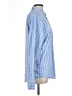 UNTUCKit Checkered-gingham Blue Long Sleeve Button-Down Shirt Size L - photo 4