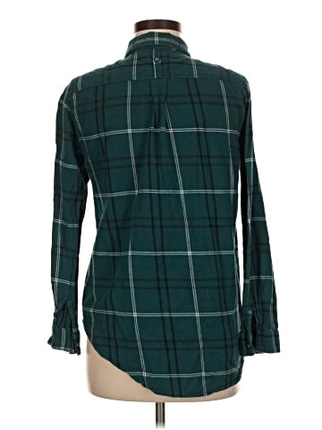 Topshop Long Sleeve Button-Down Shirt (view 2)