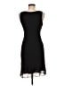 BCBGMAXAZRIA Solid Black Cocktail Dress Size 6 (petite) - photo 2
