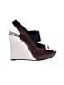 MARNI 100% Leather Color Block Brown Heels Size EU (IT) 37 / US 7 - photo 1