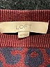 Ann Taylor LOFT Animal Print Burgundy Pullover Sweater Size XS - photo 7