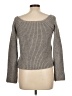 Endless Rose Metallic Gray Pullover Sweater Size L - photo 2