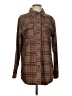 Assorted Brands Tweed Brown Long Sleeve Blouse Size S - photo 1