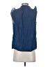 J.Crew Blue Sleeveless Blouse Size S - photo 2