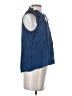 J.Crew Blue Sleeveless Blouse Size S - photo 4