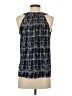 Vacay 100% Polyester Black Sleeveless Blouse Size S - photo 2