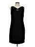 Ann Taylor 100% Polyester Black Cocktail Dress Size 6 - photo 1