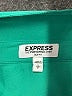 Express 100% Polyester Teal Long Sleeve Blouse Size S - photo 7