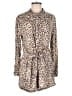 Chaser Animal Print Tan Romper Size M - photo 1