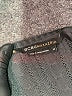 BCBGMAXAZRIA Metallic Silver 3/4 Sleeve Top Size M - photo 7