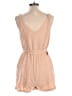 Le Lis Solid Tan Romper Size L - photo 2