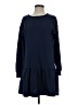 Unbranded Solid Blue Casual Dress Size S - photo 1