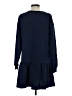 Unbranded Solid Blue Casual Dress Size S - photo 2