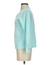 Lands' End Teal Long Sleeve Henley Size XS - photo 5
