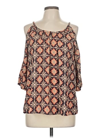 Le Lis 3/4 Sleeve Blouse (view 1)