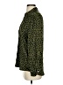 Zara Animal Print Green Long Sleeve Blouse Size XS - photo 5