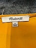 Madewell 100% Polyester Yellow Short Sleeve Blouse Size S - photo 7