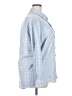 Assorted Brands Checkered-gingham Blue Long Sleeve Button-Down Shirt Size XXL - photo 4