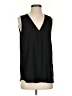 FSL Apparel 100% Polyester Black Sleeveless Blouse Size S - photo 1