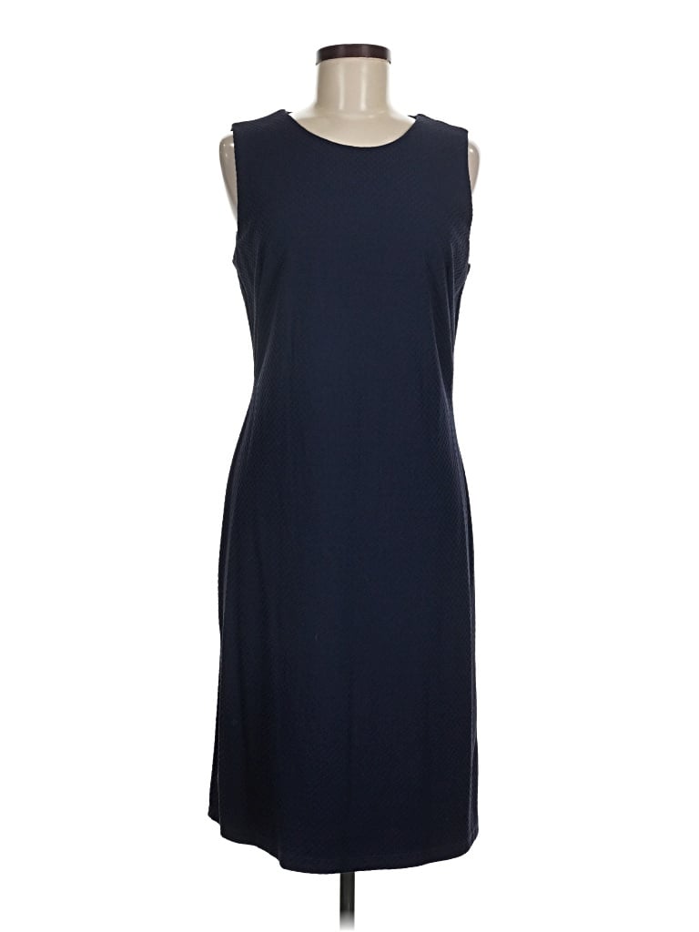 Pre-owned J. Mclaughlin Casual Dress In Blue