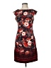 North Style Print Red Cocktail Dress Size 6 - photo 1