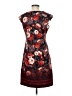 North Style Print Red Cocktail Dress Size 6 - photo 2