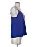 Socialite Blue Sleeveless Blouse Size XS - photo 4