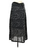 Robert Louis Stripes Gray Casual Skirt Size S - photo 1