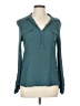Cupio Teal Long Sleeve Polo Size L - photo 1