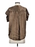 Rails Brown Short Sleeve Blouse Size S - photo 2