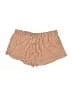 Roxy 100% Viscose Stripes Orange Shorts Size 14 - photo 2